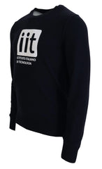 Dolce & Gabbana Blue Cashmere iit Print Pullover Sweater - Sweaters