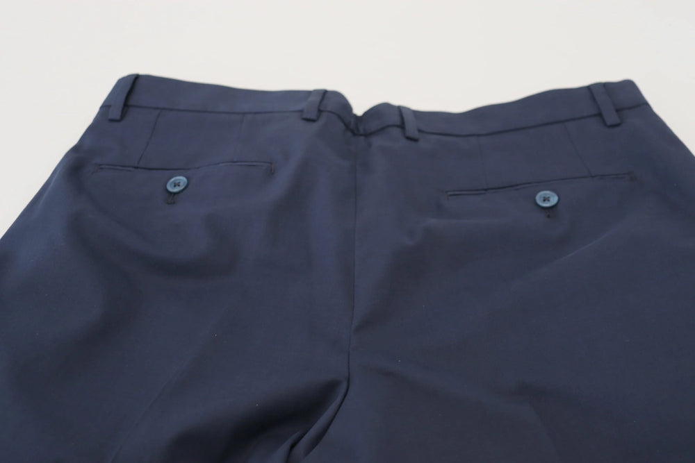 Dolce & Gabbana Blue Chinos Cotton Stretch Casual Shorts - Chino Shorts