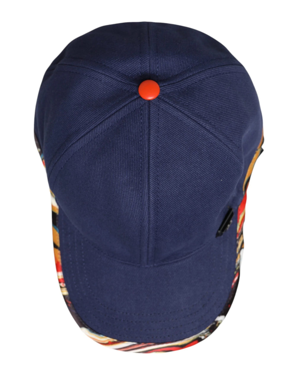 Dolce & Gabbana Blue Cotton 6 Panels Baseball Cap - 58 cm|M - Baseball Caps