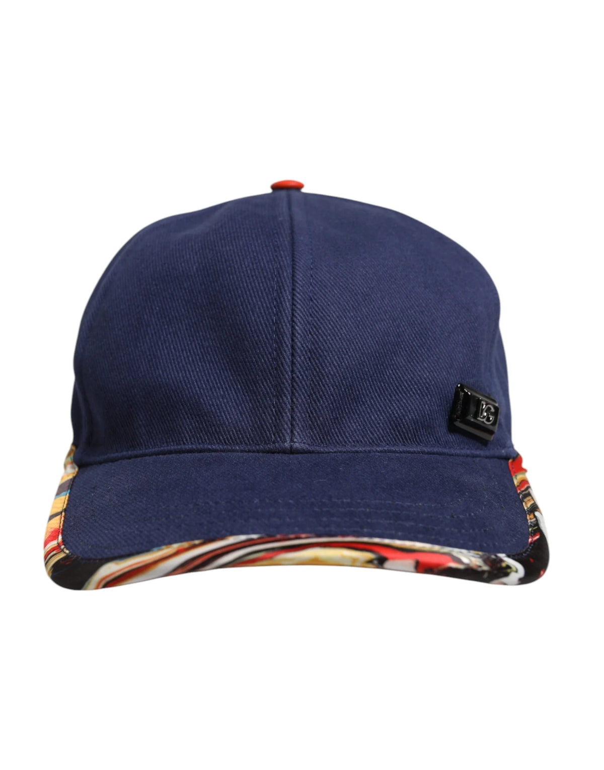 Dolce & Gabbana Blue Cotton 6 Panels Baseball Cap - 58 cm|M - Baseball Caps