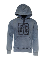 Dolce & Gabbana Blue Cotton Blend Hooded Sweatshirt Sweater - Hoodies
