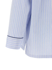 Dolce & Gabbana Blue Cotton Blouse