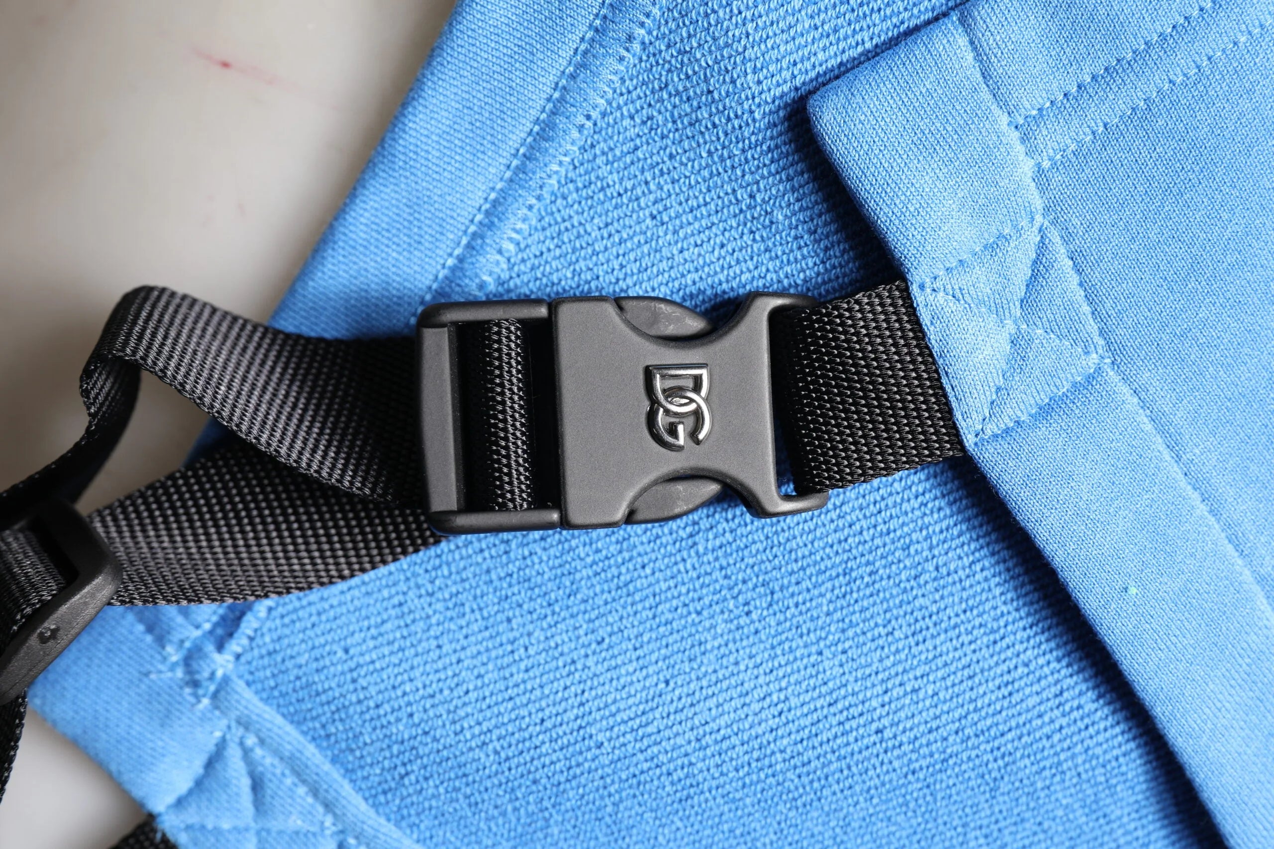 Dolce & Gabbana Blue Cotton Hooded Men Sportswear Vest Sweater - Hoodies