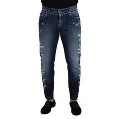Dolce & Gabbana Blue Cotton Jeans Denim - IT50 | L