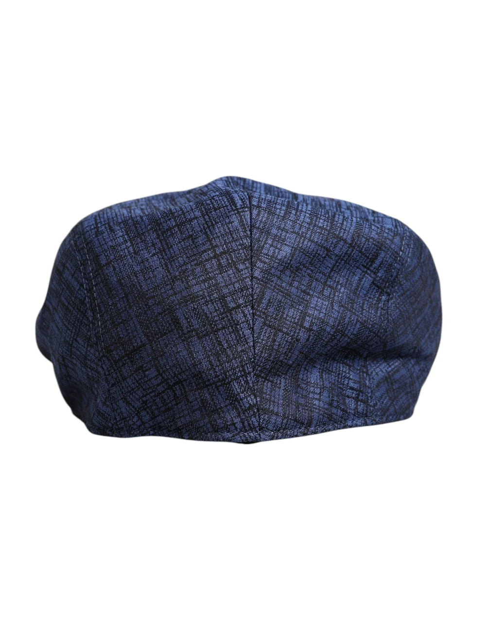 Dolce & Gabbana Blue Cotton Stretch Newsboy Hat - 58 cm|M - Flat Caps