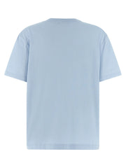Dolce & Gabbana Blue Cotton T-Shirt