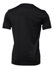 Dolce & Gabbana Blue Crown Crew Neck Short Sleeves T-shirt - IT44 | XS - T-Shirts