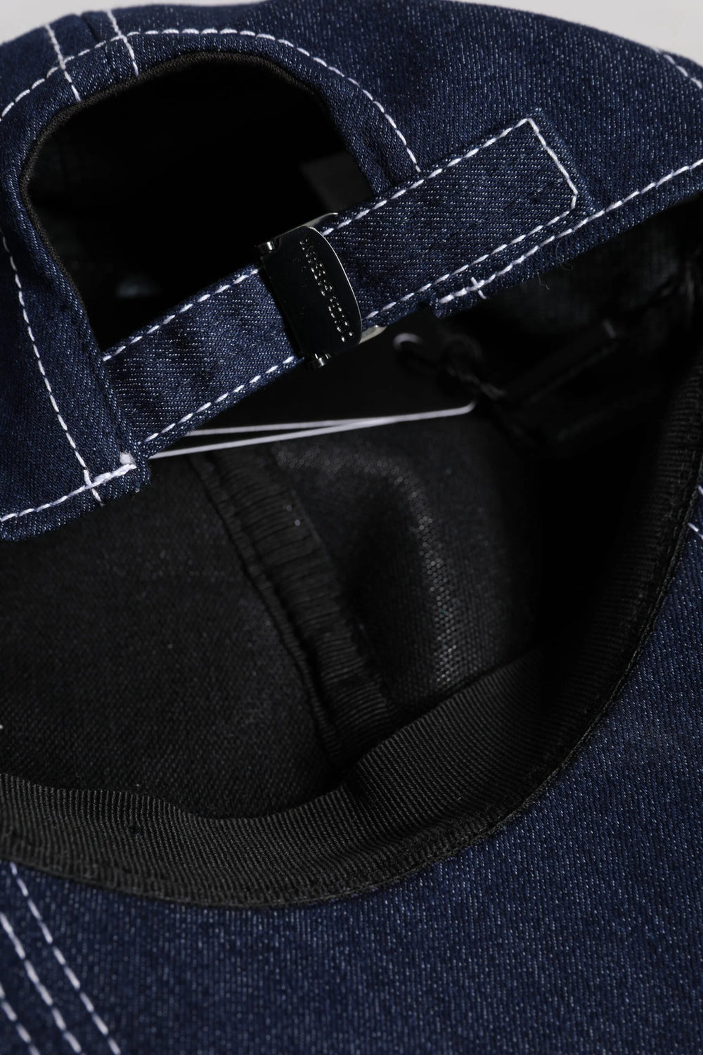 Dolce & Gabbana Blue Crystal Embellishment Baseball Cap - Baseball Caps