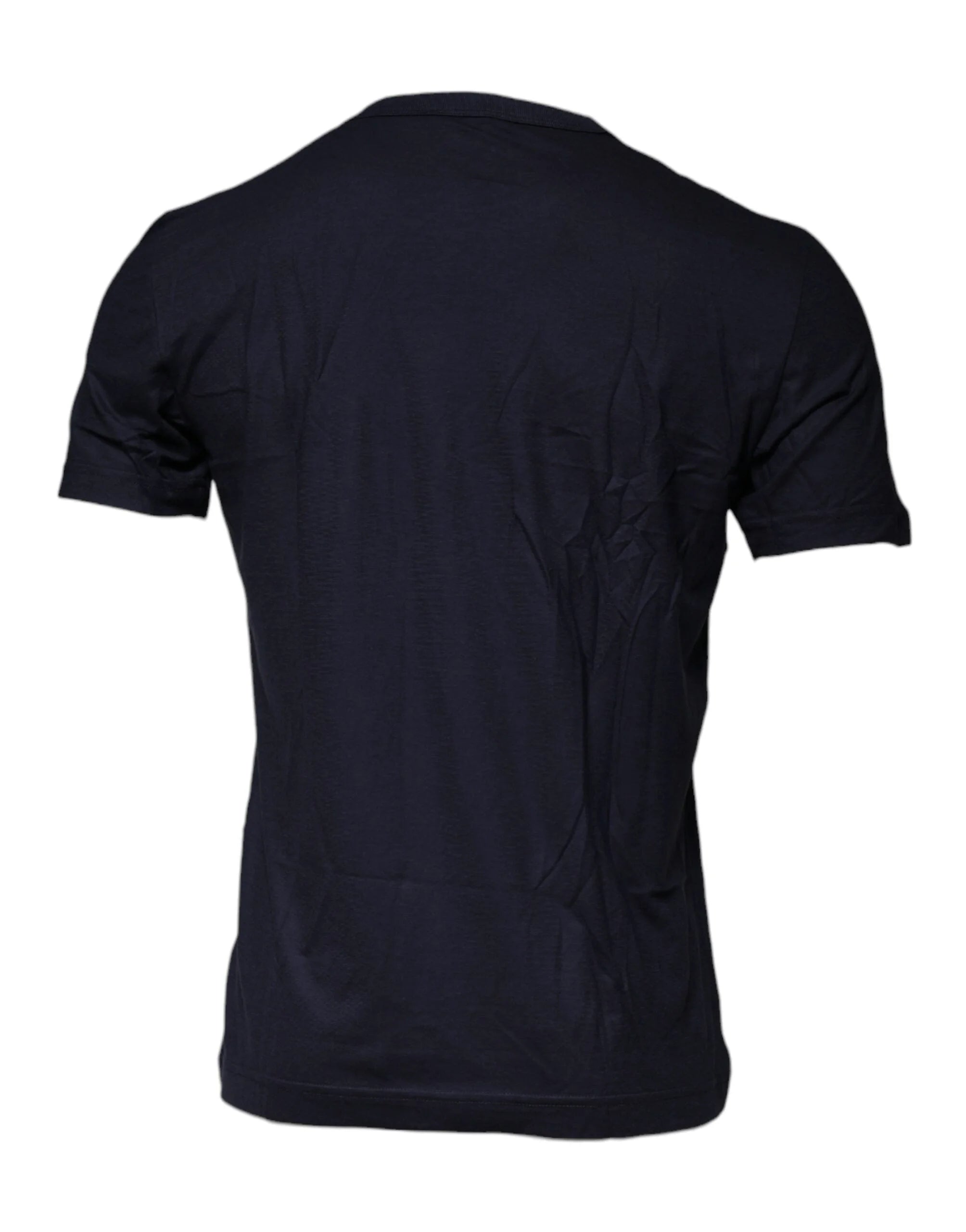 Dolce & Gabbana Blue D&G King Of Love Cotton Crew Neck T-shirt - IT52 | XL - T-Shirts