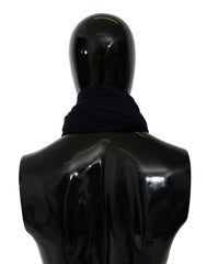 Dolce & Gabbana Blue #DGLovesLondon Wrap Shawl Wool Scarf - Scarves & Shawls