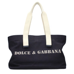 Dolce & Gabbana Blue Fabric Shoulder Bag