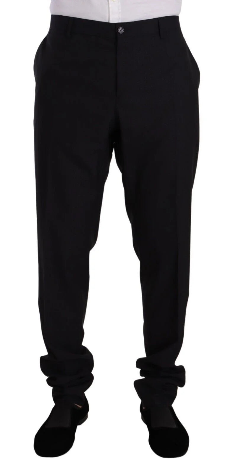 Dolce & Gabbana Blue GOLD Wool Single Breasted 2 Piece Suit - IT56 | XXL - Suits