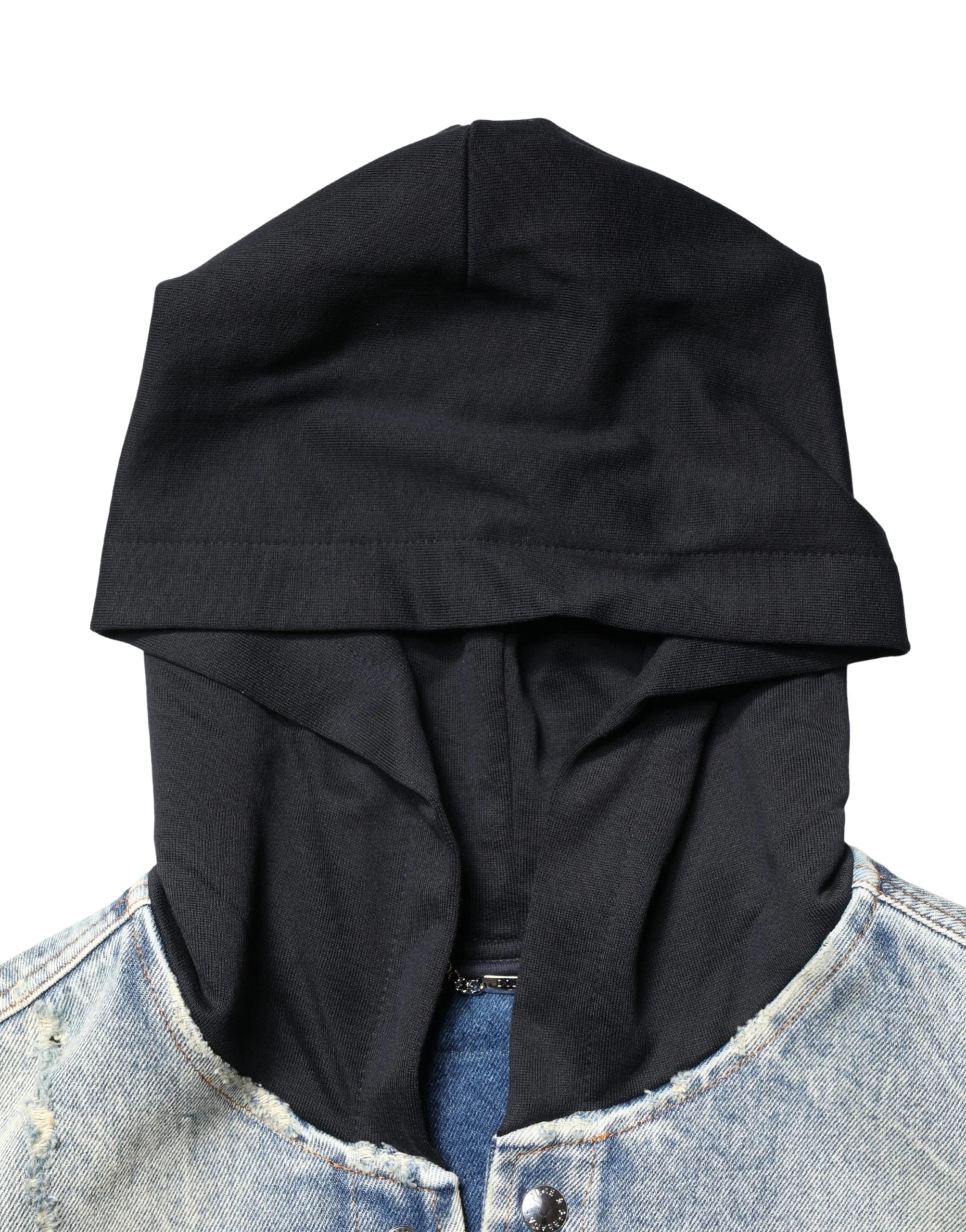 Dolce & Gabbana Blue Hooded Cotton Buttoned Denim Jacket - IT39 | S - Trucker Jackets