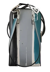 Dolce & Gabbana Blue Leather Cross Body Neck Strap Card Slot Phone Pocket - Cross Body Bags