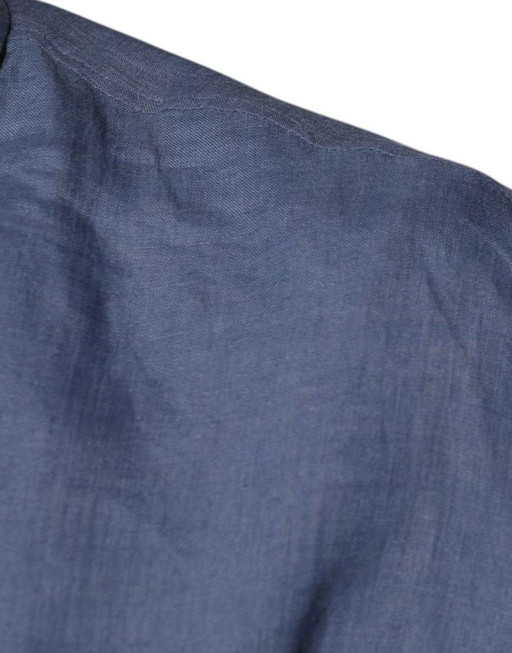 Dolce & Gabbana Blue Logo Long Sleeve Button Down Casual Shirt - IT39 | S - Shirts