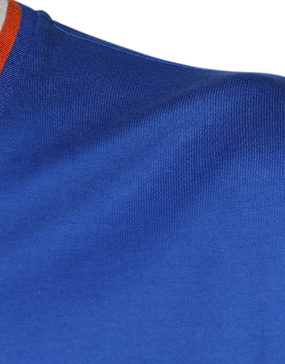 Dolce & Gabbana Blue Logo V-neck Short Sleeve T-shirt - IT52 | XL - T-Shirts