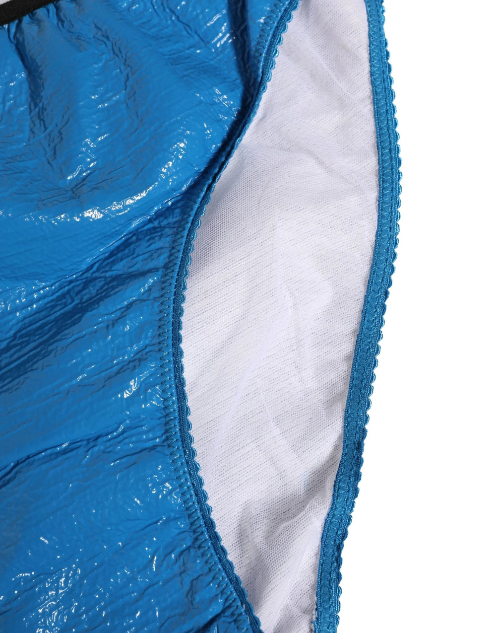 Dolce & Gabbana kék logós szalaggal ellátott magas derekú bugyi alsónadrág - IT2 | S