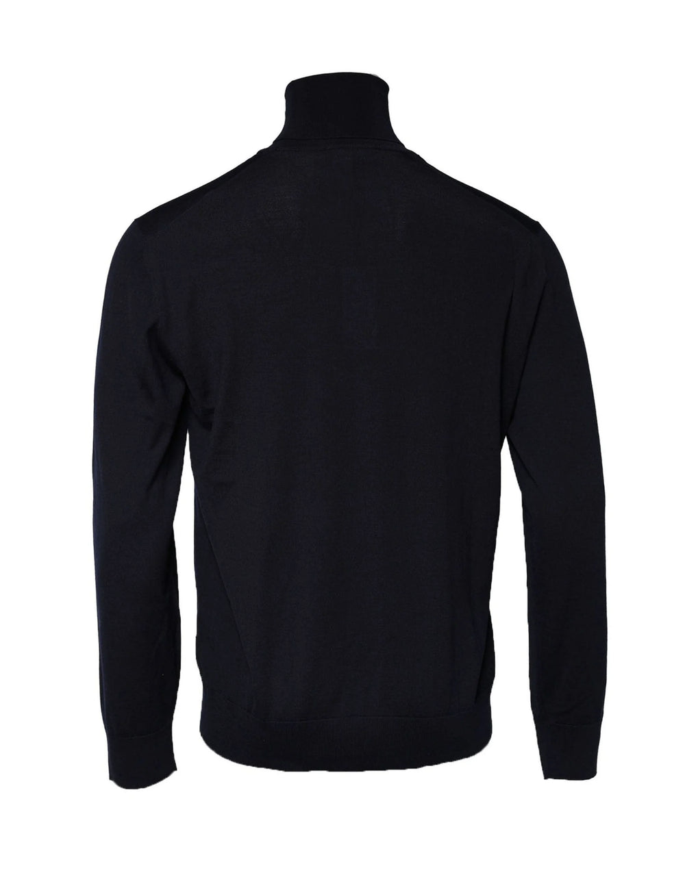 Dolce & Gabbana Blue Long Sleeve Turtleneck Pullover Sweater - IT56 | XXL - Sweaters