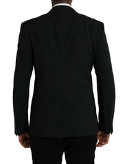 Dolce & Gabbana Blue MARTINI Shawl Single Breasted Blazer - IT50 | L - Sport Jackets