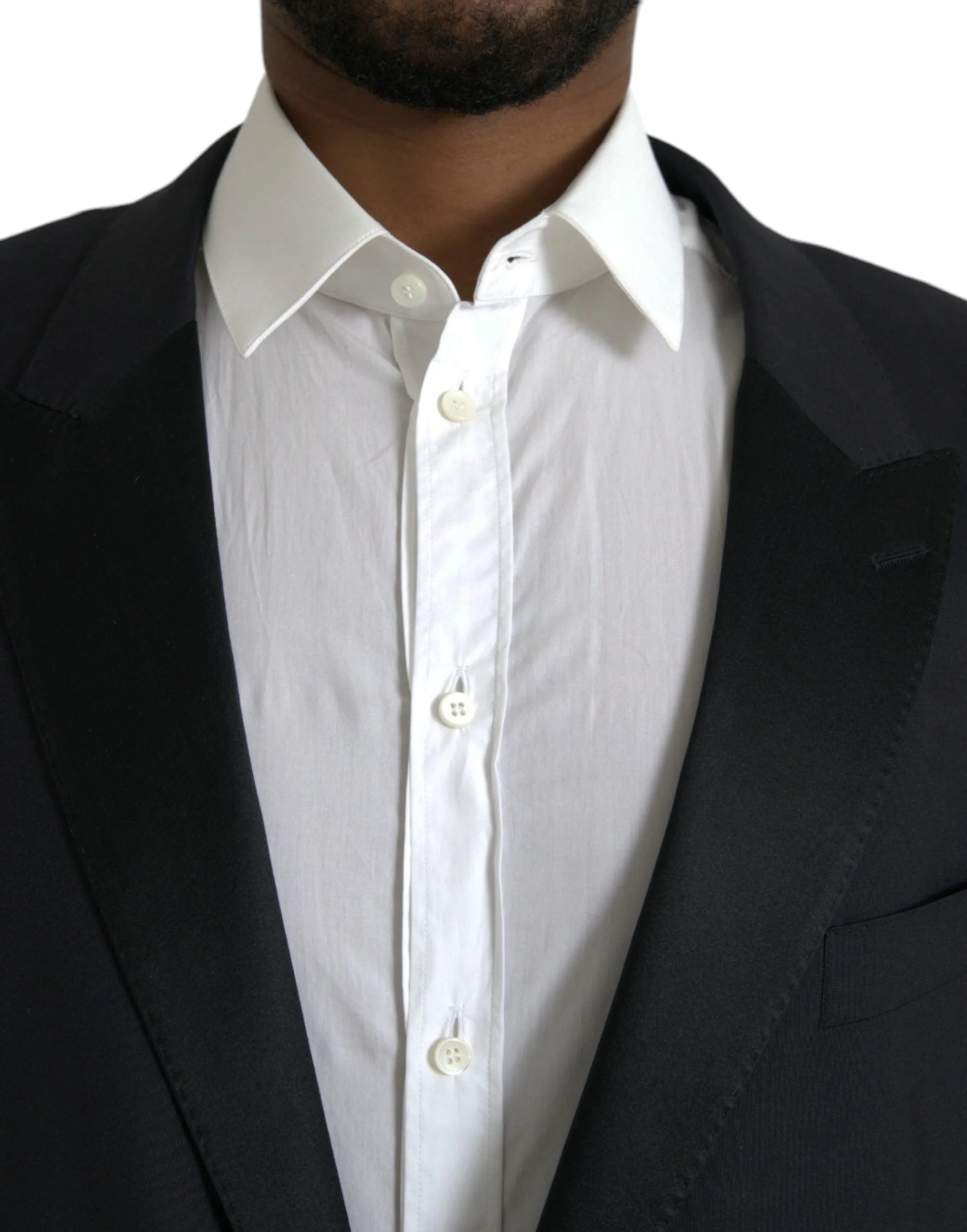 Dolce & Gabbana Blue MARTINI Single Breasted Coat Blazer - IT58 | XXL - Sport Jackets