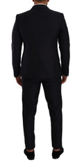 Dolce & Gabbana Blue MARTINI Slim fit 2 Piece Coat Suit - IT50 | L - Pant Suits