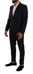 Dolce & Gabbana Blue MARTINI Slim fit 2 Piece Coat Suit - IT50 | L - Pant Suits