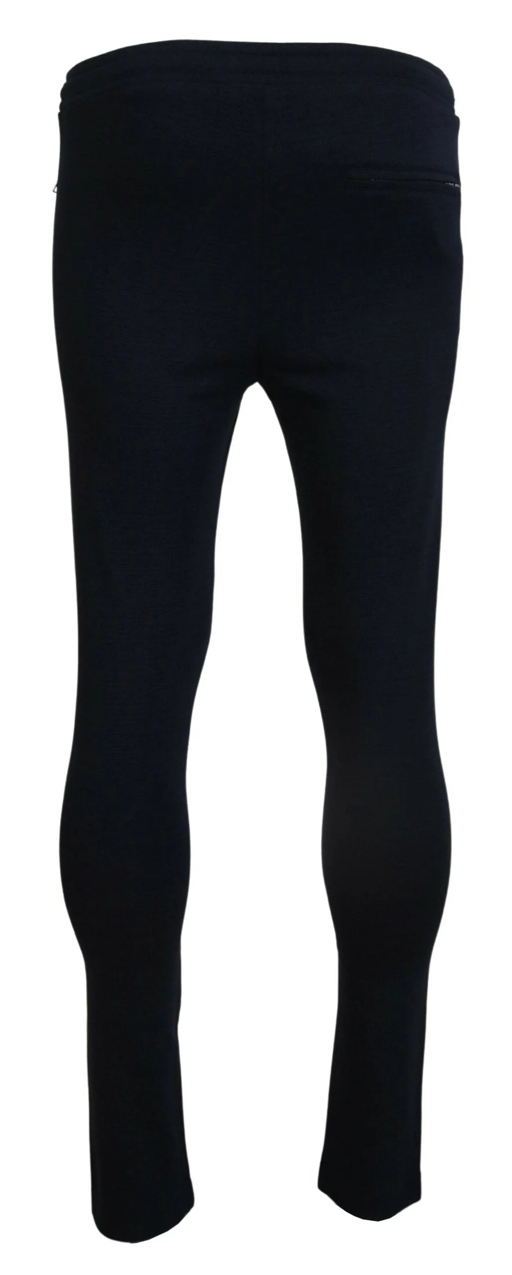 Dolce & Gabbana Blue Mens Sport Cotton Sweatpants Pants - Sweatpants