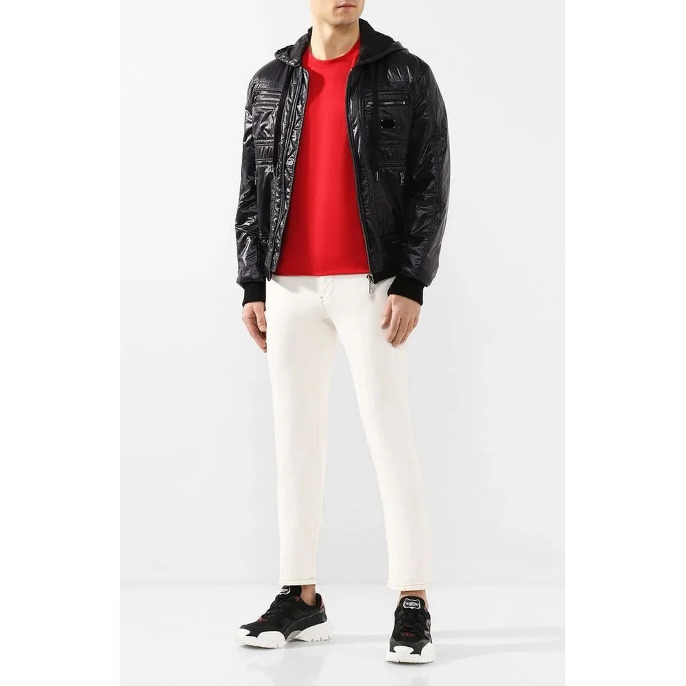 Dolce & Gabbana Blue Nylon Jackets & Coat - IT44 | XS