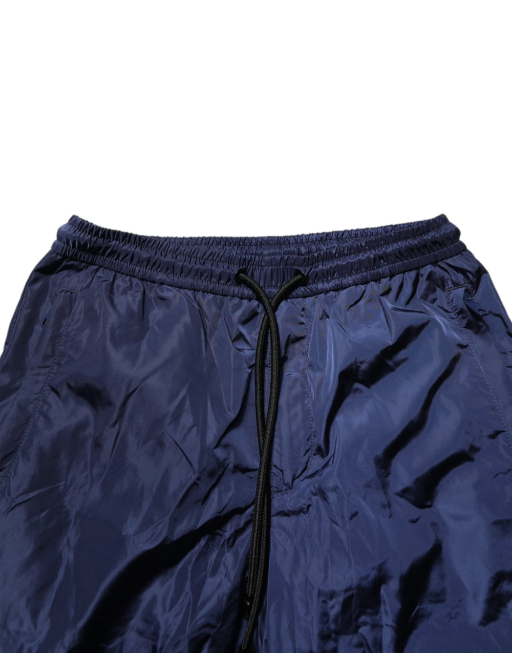 Dolce & Gabbana Blue Nylon Straight Jogger Sweatpants Pants - IT44 | XS - Joggers