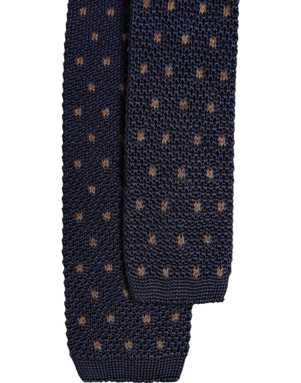 Dolce & Gabbana Blue Polka Dot Silk Adjustable Necktie Tie - Neckties