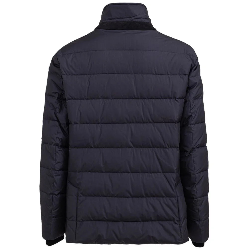 Dolce & Gabbana Blue Polyester Jackets & Coat - Puffer Jackets