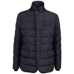 Dolce & Gabbana Blue Polyester Jackets & Coat - Puffer Jackets
