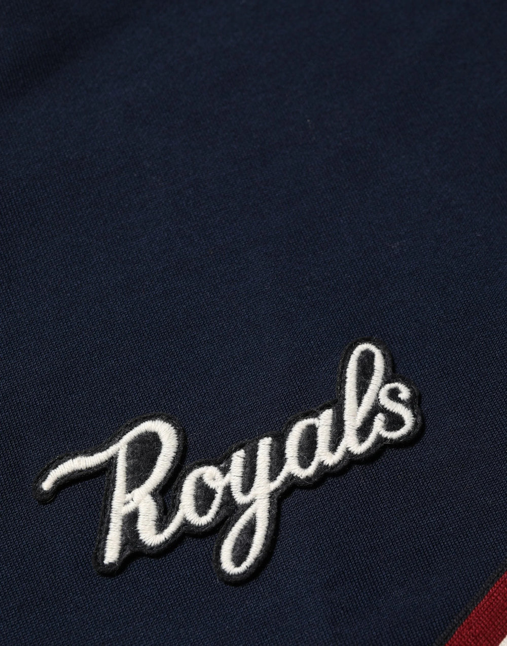 Dolce & Gabbana Blue Red Paneled ’Royals’ Patch Sweatshirt Sweater - IT36|XXS