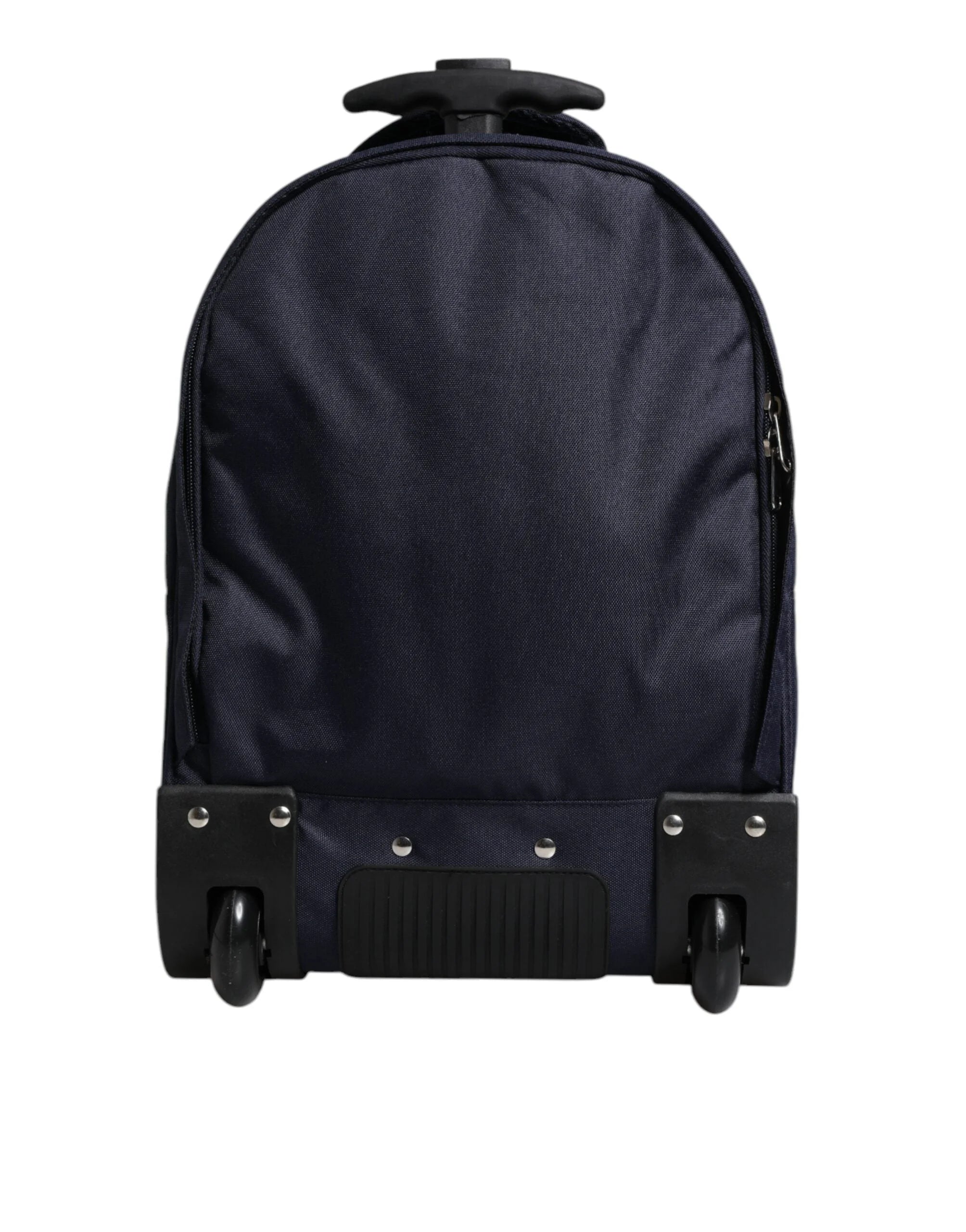 Dolce & Gabbana Blue Red Polyester Kids Back Pack Wheel Suitcase Bag - Backpacks