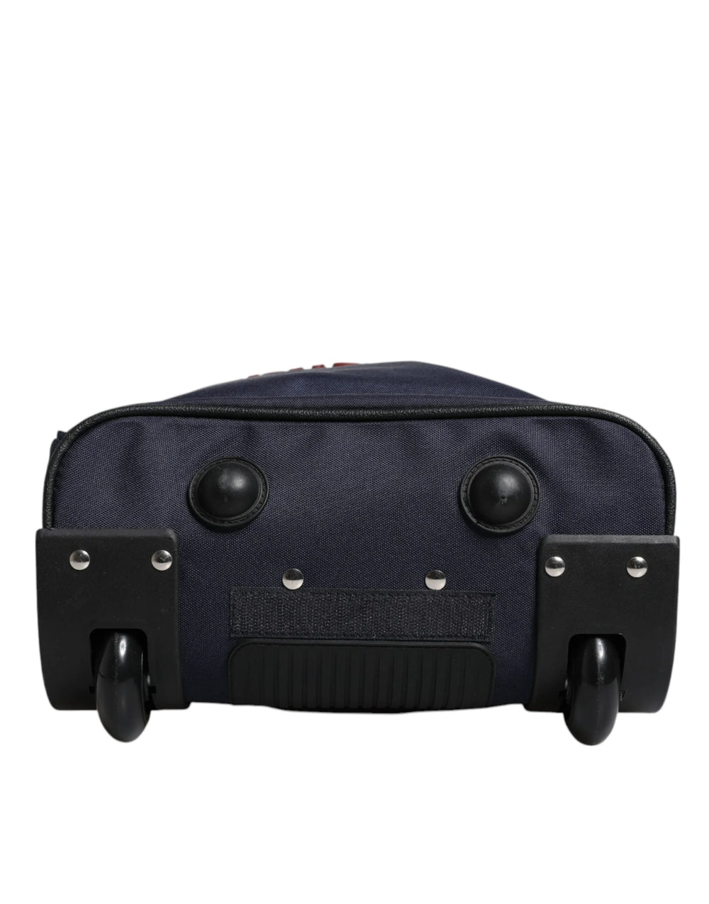 Dolce & Gabbana Blue Red Polyester Kids Back Pack Wheel Suitcase Bag - Backpacks