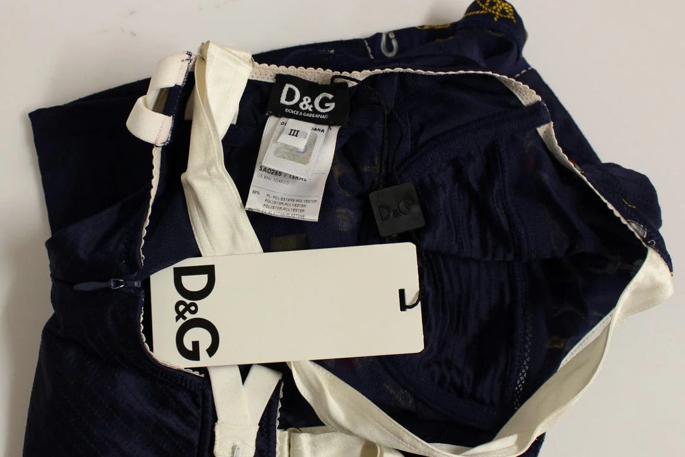 Dolce & Gabbana Blue Sailor Motive Tank Top - IT1 | XS - Tank Tops