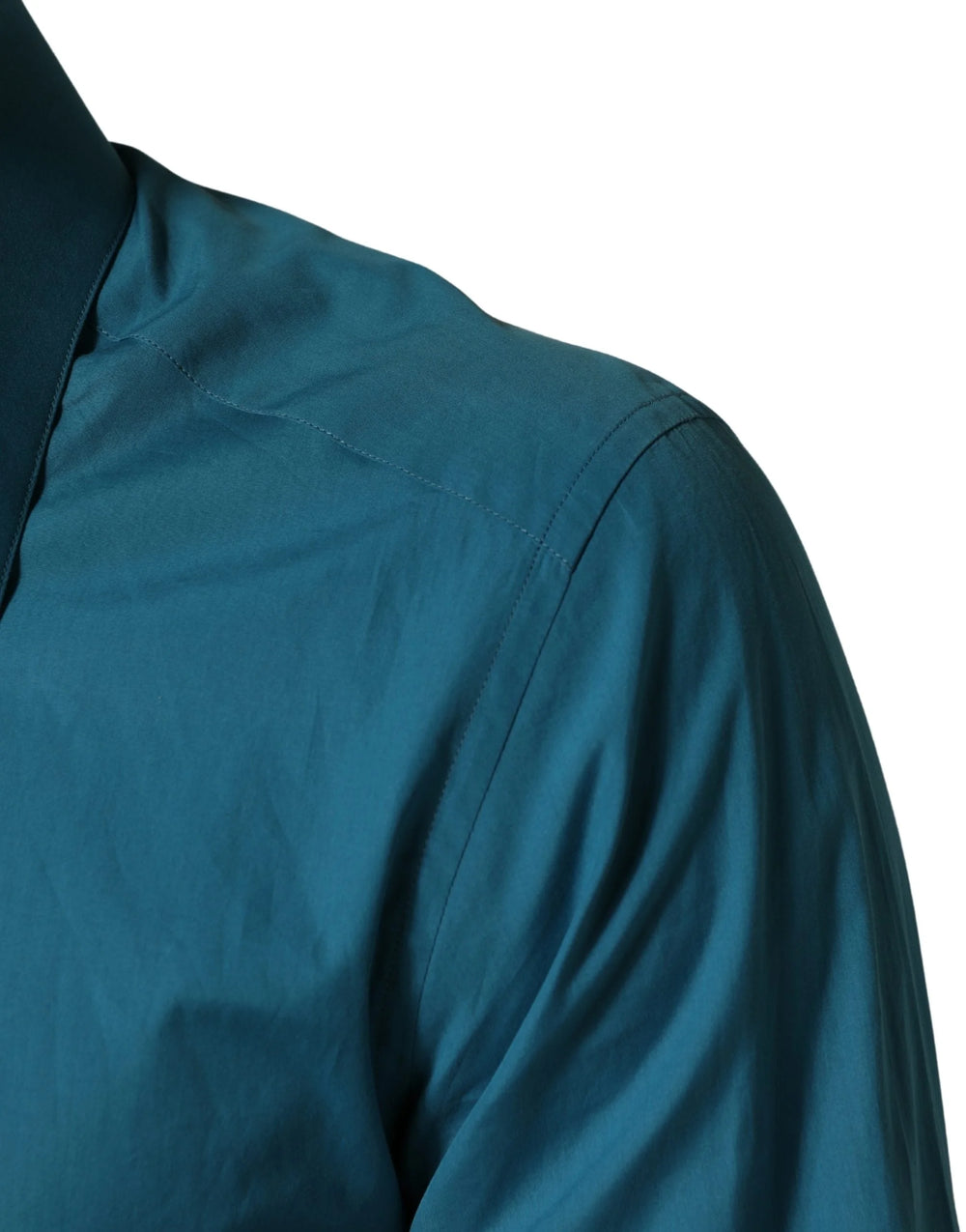 Dolce & Gabbana Blue SARTORIA Long Sleeve Cotton Dress Shirt - IT40 | M