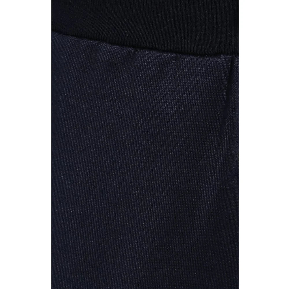 Dolce & Gabbana Blue Silk Men Trousers - IT52 | XL