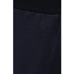 Dolce & Gabbana Blue Silk Men Trousers - IT52 | XL