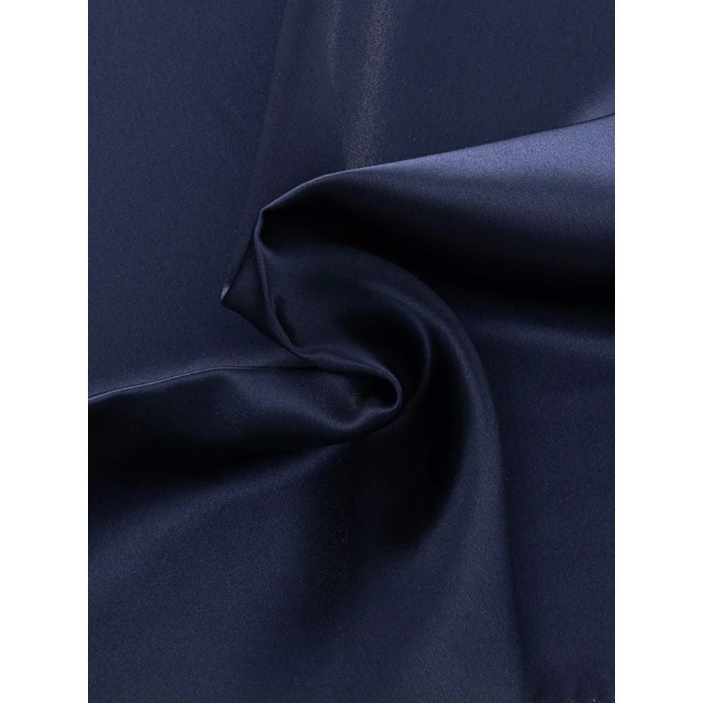 Dolce & Gabbana Blue Silk Pocket Square - Handkerchiefs