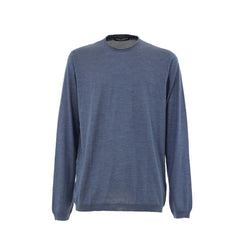 Dolce & Gabbana Blue Silk Sweatshirt - IT52 | XL