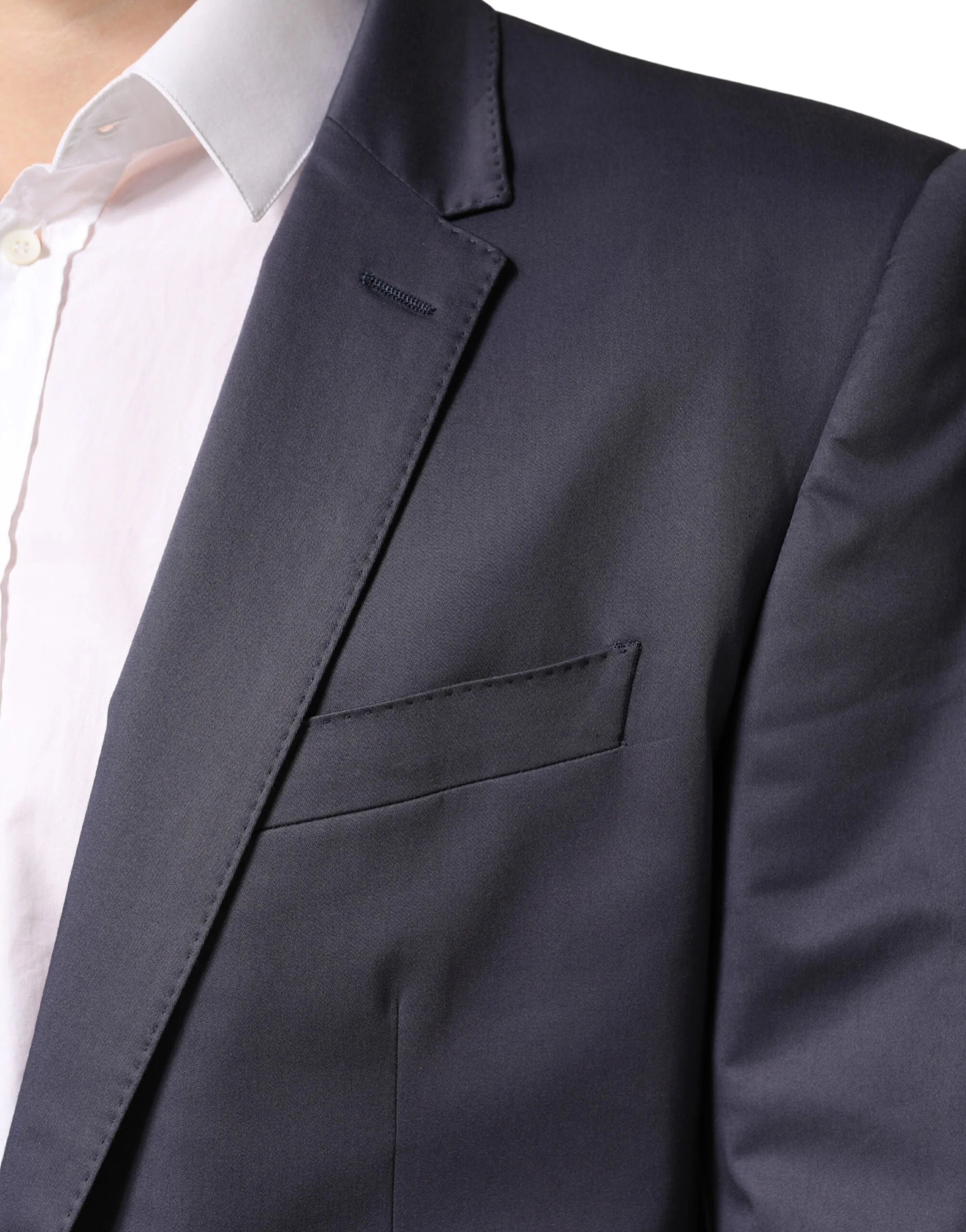 Dolce & Gabbana Blue Single Breasted MARTINI 2 Piece Suit