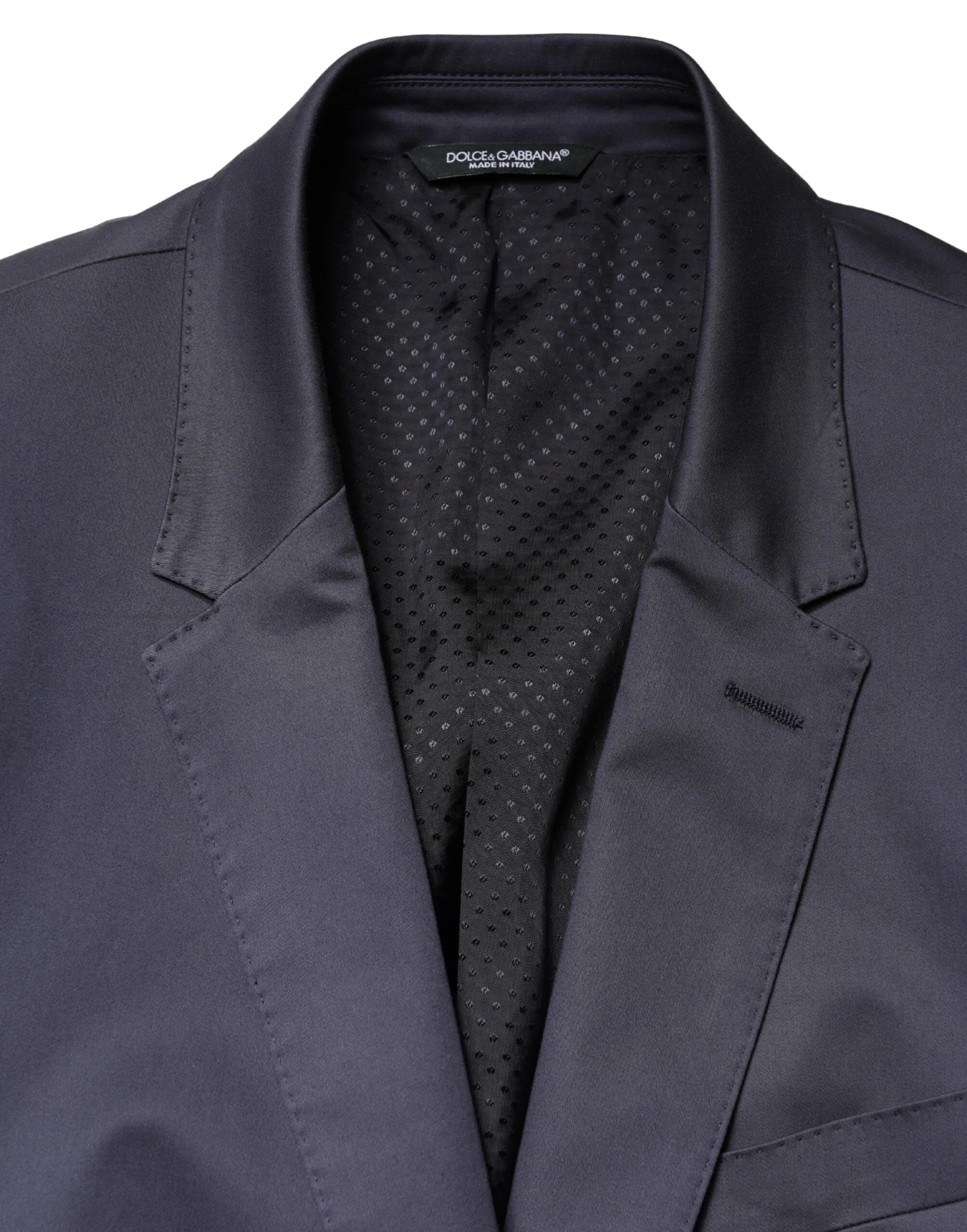 Dolce & Gabbana Blue Single Breasted MARTINI 2 Piece Suit