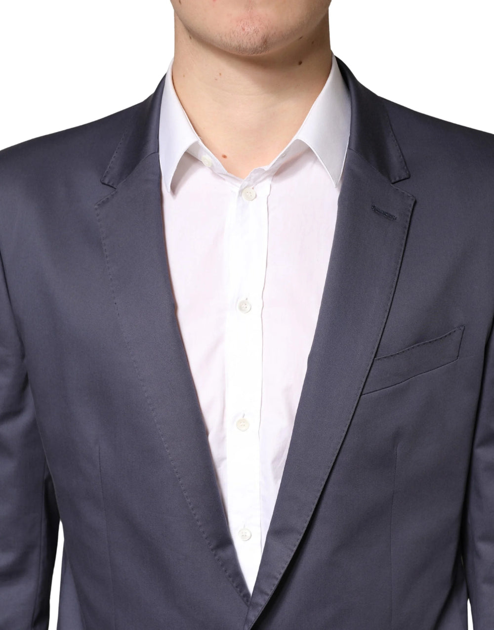 Dolce & Gabbana Blue Single Breasted MARTINI 2 Piece Suit