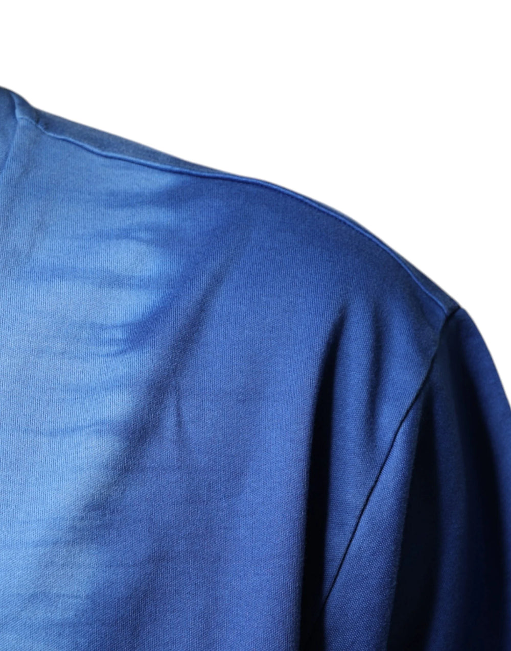 Dolce & Gabbana Blue Tie-Dye Peace Sign Cotton T-shirt - IT52 | XL - T-Shirts