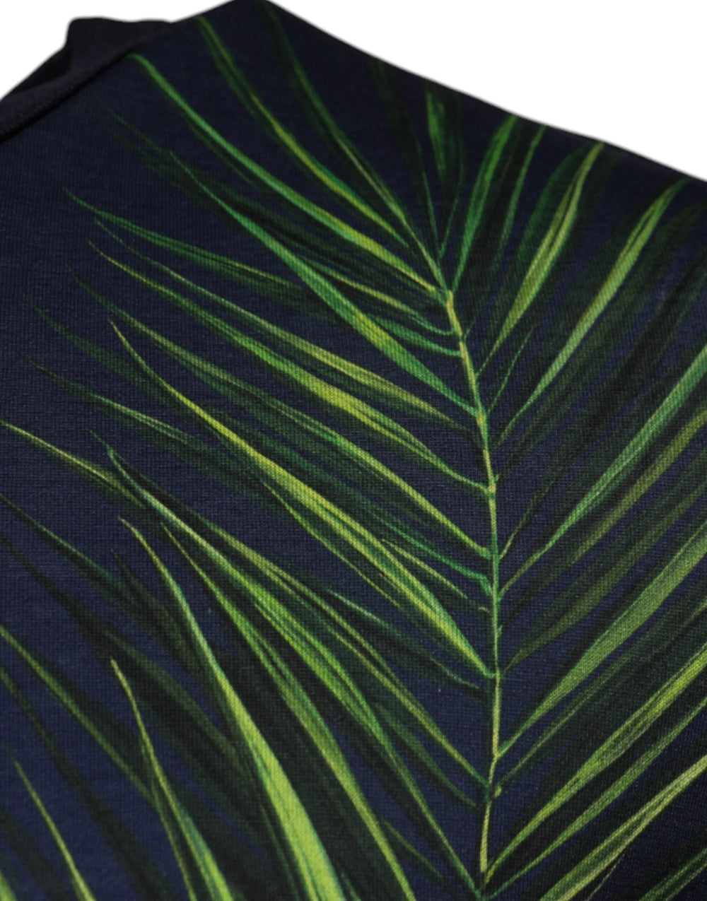 Dolce & Gabbana Blue Tree Print CrewNeck Short Sleeve T-shirt - T-Shirts