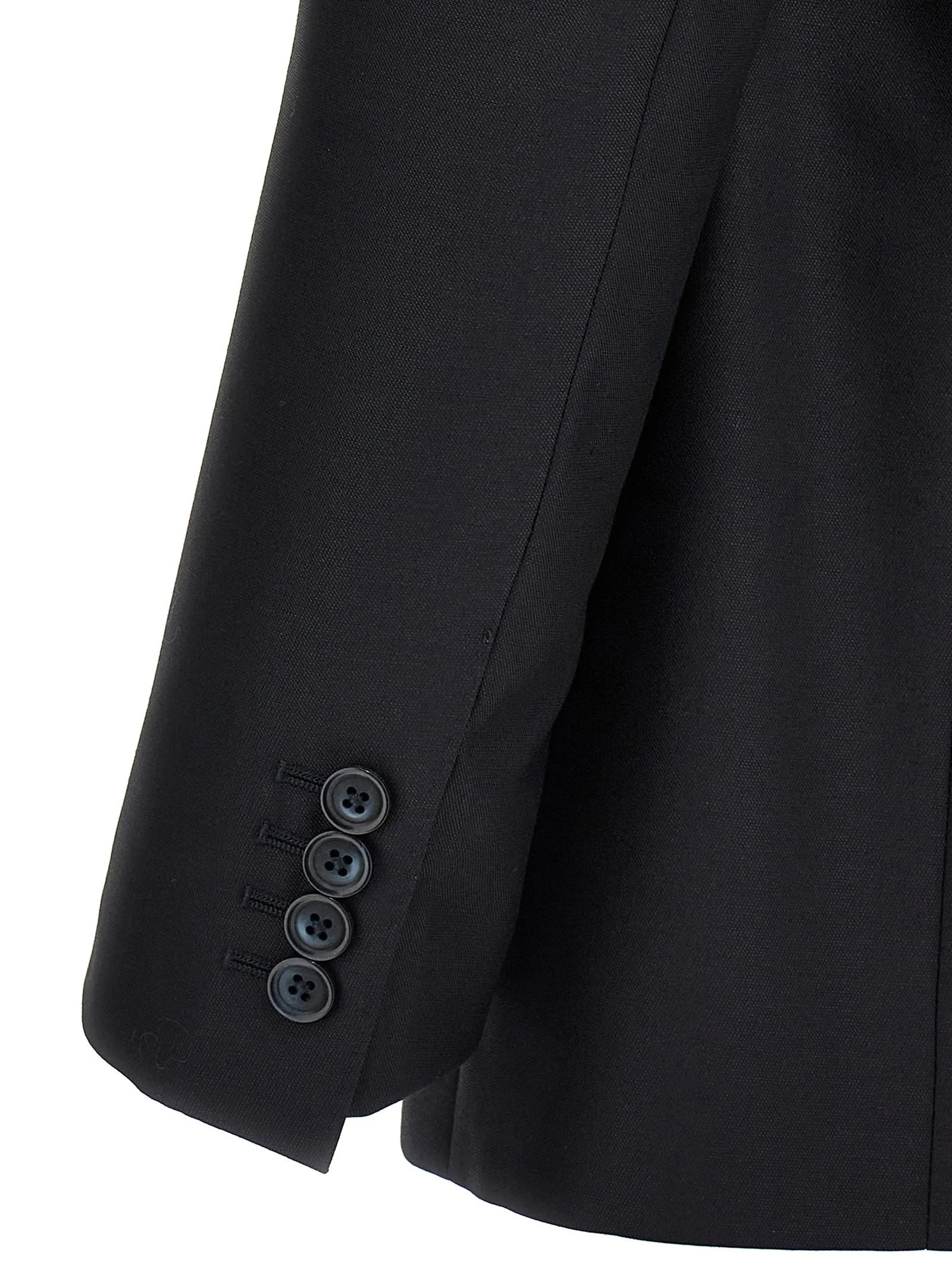 Dolce & Gabbana Blue Virgin Wool Two-Piece Suit - IT56 | XL