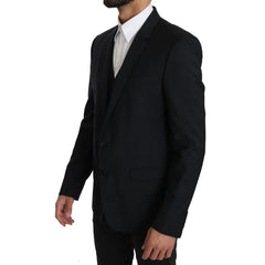 Dolce & Gabbana Blue Viscose Two-Piece Suit - IT50 | L