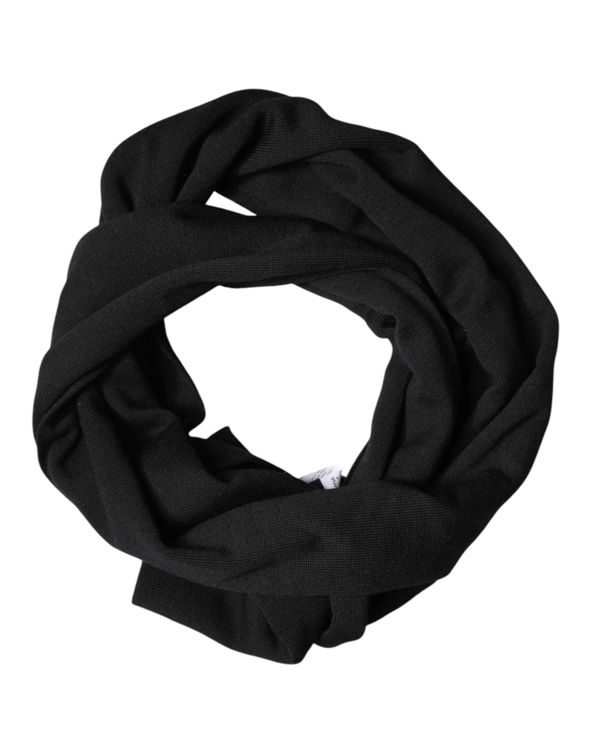 Dolce & Gabbana Blue Wool DG Loves London Neck Wrap Scarf