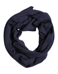 Dolce & Gabbana Blue Wool DG Loves London Neck Wrap Scarf